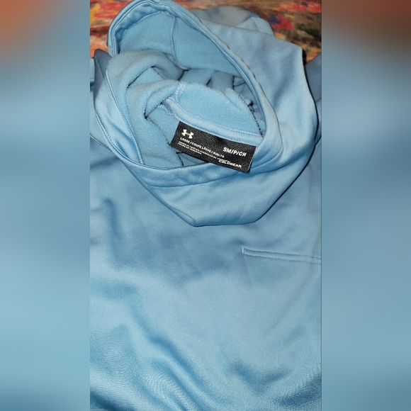 Women's Under Armour hoodie size small.NWOT Baby blue and white - Picture 5 of 5